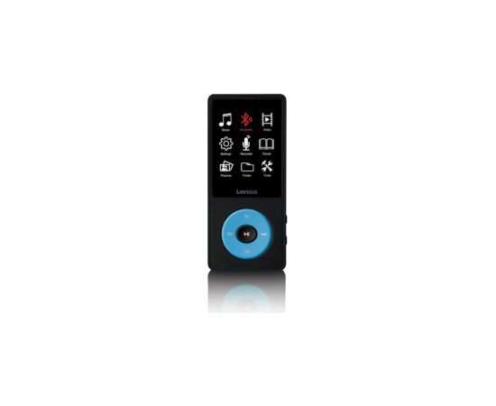 Atskaņotājs Lenco XEMIO-860BU 8GB Black/Blue MP3 Atskaņotāji