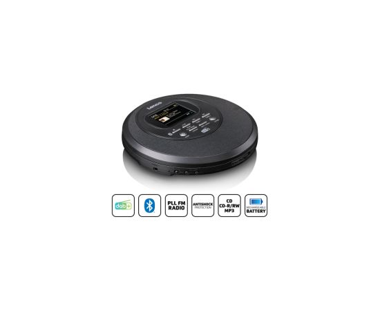 Atskaņotājs Lenco CD-300BK CD MP3 Bluetooth MP3 Atskaņotāji
