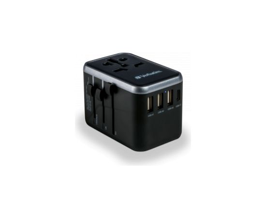Lādētājs Verbatim Universal Travel Adapter UTA-04 Telefonu lādētāji 220v