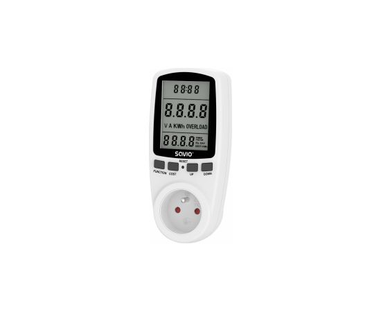 Elektriskais skaitītājs Savio Energy Monitor with LCD Screen Viedās lampas un spuldzes