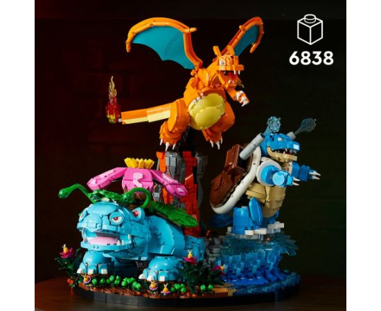 LEGO 72153 Pokémon Venusaur, Charizard and Turtle Konstruktori 