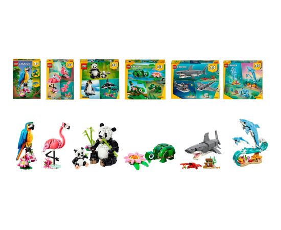 LEGO Creator Wild Animals Bundle Konstruktori 