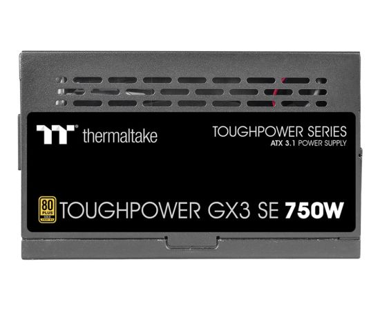 Thermaltake Toughpower GX3 SE 750W (black, 1x 12-pin high power GPU, 2x PCIe, 750 watts) Datoru barošanas bloki