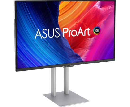 Asus ProArt Display QD-OLED PA27UCDMR (67.3 cm (26.5 inches), silver, UltraHD/4K, HDMI, DP, Thunderbolt 4, USB hub, 240Hz panel) Monitori
