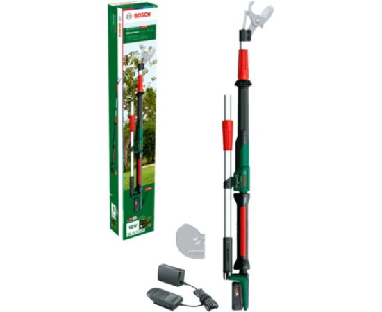Bosch DIY & Garden Cordless Pruner AdvancedPrune 18V-45 green/black, Li-ion battery 2.0Ah, POWER FOR ALL ALLIANCE Новинки Для дома и сада 