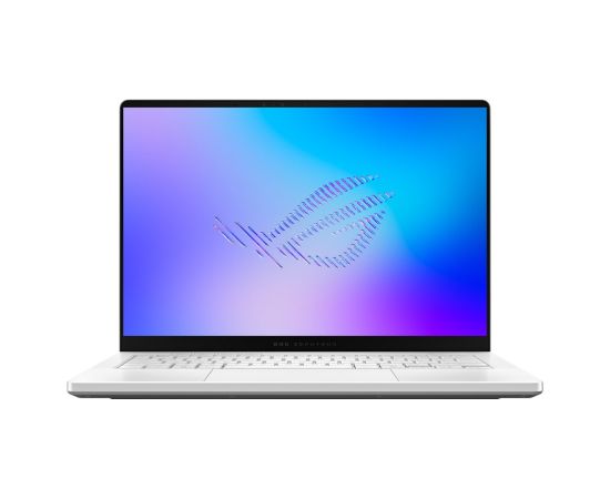 ASUS ROG Zephyrus G14 GU405AR-SY065 Ultra 9 386H 14.0"3K OLED 120Hz 1100nits AR 32GB LPDDR5X SSD1TB GeForce RTX 5070 Ti 12GB Cam1080p + IR 73WHrs NoOS Aluminum Platinum White Ноутбуки