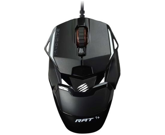 Mysz gamingowa Mad Catz THE AUTHENTIC R.A.T. 1+ (MR01MCINBL000-0) Peles, ievadierīces
