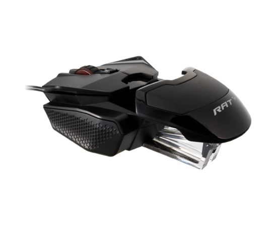 Mysz gamingowa Mad Catz THE AUTHENTIC R.A.T. 1+ (MR01MCINBL000-0) Peles, ievadierīces