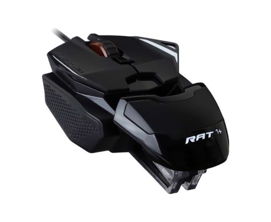 Mysz gamingowa Mad Catz THE AUTHENTIC R.A.T. 1+ (MR01MCINBL000-0) Peles, ievadierīces
