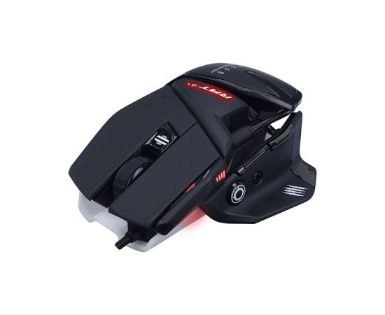 Mysz gamingowa Mad Catz THE AUTHENTIC R.A.T. 4+ (MR03MCINBL000-0) Peles, ievadierīces