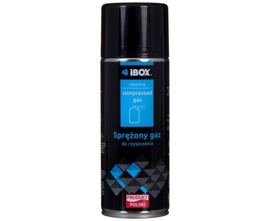 iBox CHSP compressed air duster 400 ml Tīrīšanas un Ķīmiskie līdzekļi