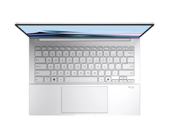 ASUS Zenbook 14 UX3405CA-QD1247W Ultra 5 225H 14.0"WUXGA OLED 60Hz 400nits AG 16GB LPDDR5X SSD512 Intel Arc Graphics CamFHD+IR 75WHrs Win11 Foggy Silver Portatīvie datori
