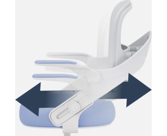 Fotel obrotowy Junior 4.3 Blue-Grey Biroja krēsli