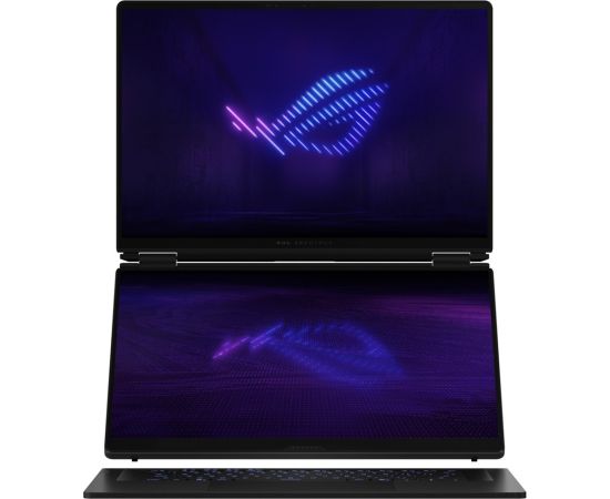 ASUS ROG Zephyrus Duo 16 GX651AX-U9322X Ultra 9 386H 2x16.0"3K Touch OLED 120Hz 1100nits AG 32GB LPDDR5X SSD2TB GeForce RTX 5090 24GB Cam1080p + IR 90WHrs W11Pro Aluminum Stellar Grey Ноутбуки