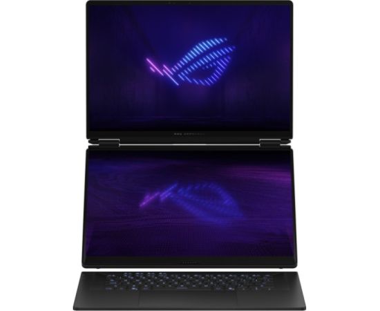 ASUS ROG Zephyrus Duo 16 GX651AX-U9322X Ultra 9 386H 2x16.0"3K Touch OLED 120Hz 1100nits AG 32GB LPDDR5X SSD2TB GeForce RTX 5090 24GB Cam1080p + IR 90WHrs W11Pro Aluminum Stellar Grey Ноутбуки