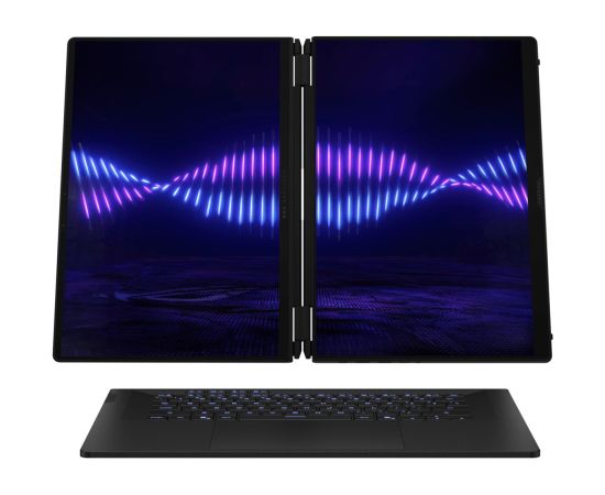 ASUS ROG Zephyrus Duo 16 GX651AX-U9322X Ultra 9 386H 2x16.0"3K Touch OLED 120Hz 1100nits AG 32GB LPDDR5X SSD2TB GeForce RTX 5090 24GB Cam1080p + IR 90WHrs W11Pro Aluminum Stellar Grey Ноутбуки