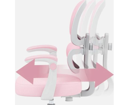 Fotel obrotowy Junior 4.4 Pink Biroja krēsli