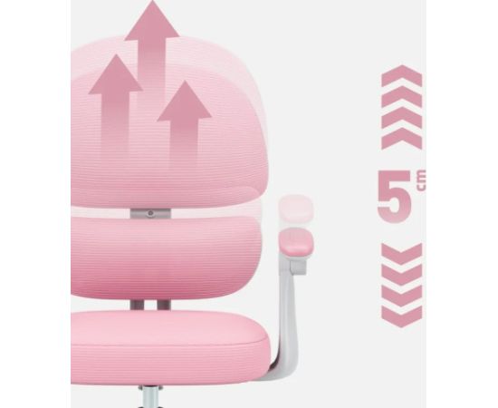 Fotel obrotowy Junior 4.4 Pink Biroja krēsli