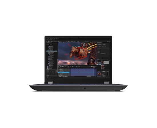 Lenovo ThinkPad P16 Gen 2 Intel® Core™ i7 i7-14700HX Mobile workstation 40.6 cm (16") WQXGA 64 GB DDR5-SDRAM 1 TB SSD NVIDIA RTX 3500 Ada Wi-Fi 6E (802.11ax) Windows 11 Pro English Grey, Black Portatīvie datori
