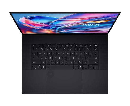 ASUS ProArt P16 H7606WR-SE058X Ryzen AI 9 HX 370 16.0"4K 120Hz 1600nits AR LBL 32GB LPDDR5X SSD1TB  GeForce RTX 5070 Ti 12GB CamFHD 90WHrs W11Pro Aluminum Nano Black Portatīvie datori