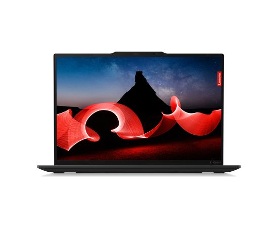 Lenovo ThinkPad X1 Carbon Gen 12 Core™ Ultra 7 155U 512GB SSD 32GB 14" WUXGA (1920x1200) IPS WIN11 Pro IR Webcam ECLIPSE BLACK Backlit Keyboard Portatīvie datori