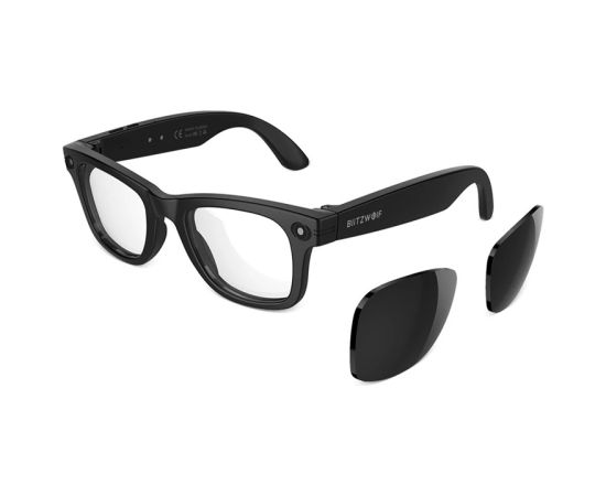 BlitzWolf BW-AG1 Pro Smart AI Sunglasses with Interchangeable Sunglass Lenses Jaunumi - Viedierices