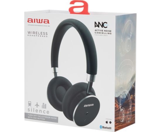 Bezvadu austiņas  Aiwa HSTBTN-800BK Новинки Компьютерная техника