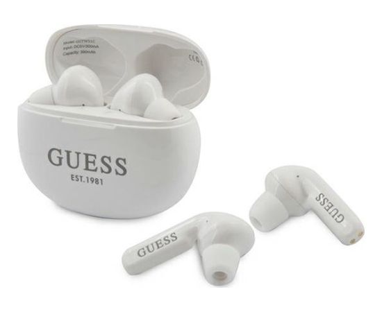 Bezvadu austiņas  Guess TWS GUTWS1CWH Новинки Компьютерная техника