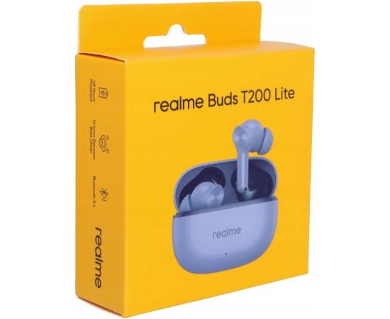Bezvadu austiņas  Realme T200 Lite Новинки Компьютерная техника
