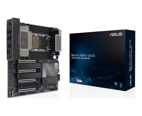 ASUS PRO WS W890E-SAGE (INTEL,4710,DDR5,EBB) Jaunumi - Datori
