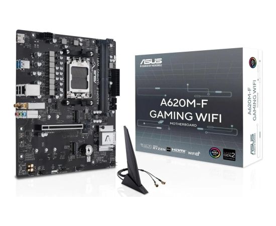 ASUS A620M-F GAMING WIFI AMD A620 AM5 micro ATX Jaunumi - Datori