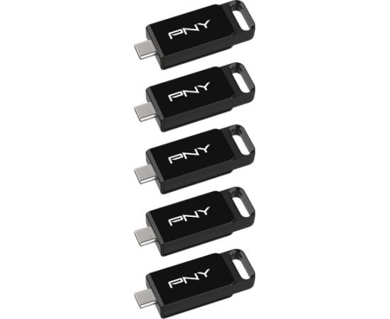 Pny Technologies USB-Stick 64GB PNY Elite USB 3.2 TYPE-C 5-Pack retail Новинки Компьютерная техника