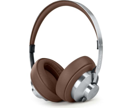 Bezvadu austiņas Muse | Headphones | M-298 SBR | Bluetooth | ANC | Brown/Silver Новинки Компьютерная техника