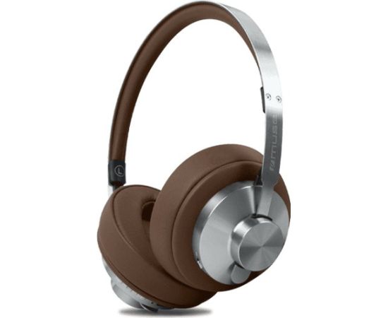 Bezvadu austiņas Muse | Headphones | M-298 SBR | Bluetooth | ANC | Brown/Silver Новинки Компьютерная техника