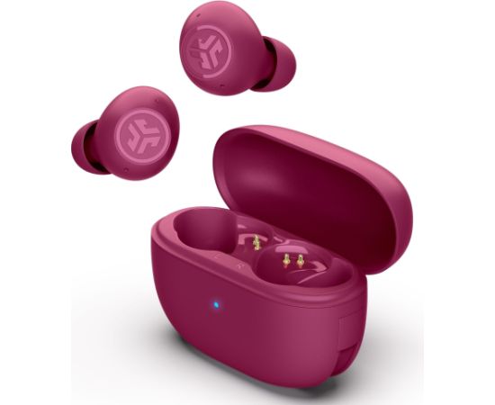 Bezvadu austiņas JLab Go Pop ANC, True Wireless Stereo (TWS), 20 - 20000 Hz, Calls/Music, Headset, Fuchsia Новинки Компьютерная техника