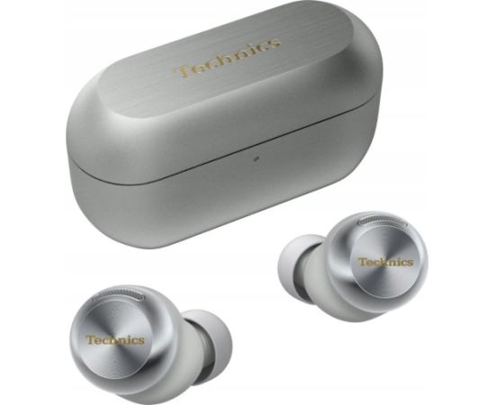 Bezvadu austiņas Technics wireless earbuds EAH-AZ100E-S, silver Новинки Компьютерная техника