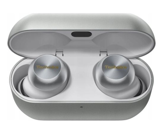 Bezvadu austiņas Technics wireless earbuds EAH-AZ100E-S, silver Новинки Компьютерная техника