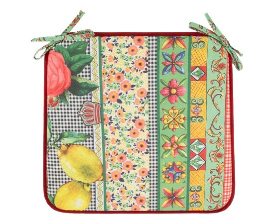 Cushion LONETA NEW for chair 39x39cm, fun pattern Новинки Для дома и сада 