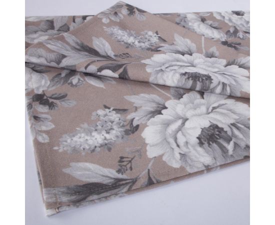 Table mat ZHAO 43x150cm, gray roses Новинки Для дома и сада 