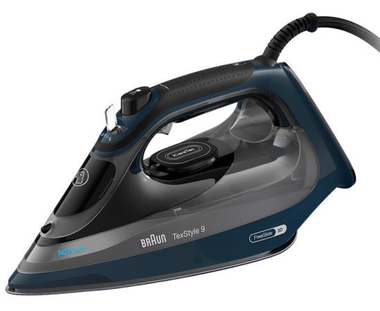 Braun TexStyle 9 SI9682DB Steam Iron Gludeklis Gludekļi un sistēmas