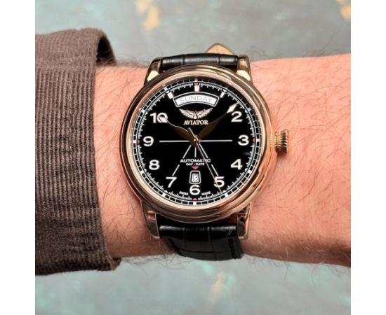 Aviator Douglas Day Date V.3.44.2.398.4 Rokas pulksteņi 