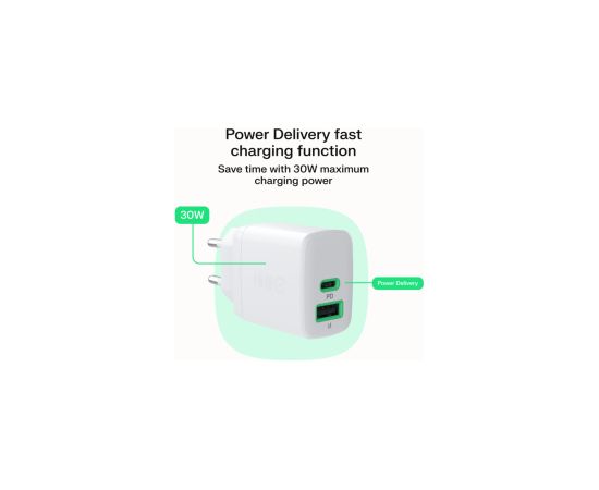 Green Cell Lādētājs Greencell PowerSource Duo30 30W White Зарядные устройства