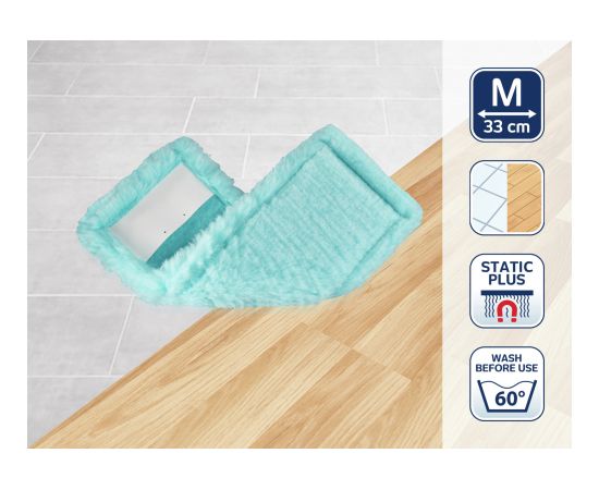 LEIFHEIT Maināmā lupata Clean Twist M Ergo / PowerClean static plus 33cm Telpu uzkopšana