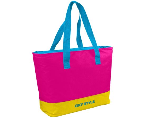 Termiskā soma Beach Fluo Tote asorti, zaļa/rozā//dzeltena/gaiši zila Aukstuma somas