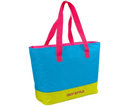 Termiskā soma Beach Fluo Tote asorti, zaļa/rozā//dzeltena/gaiši zila Aukstuma somas