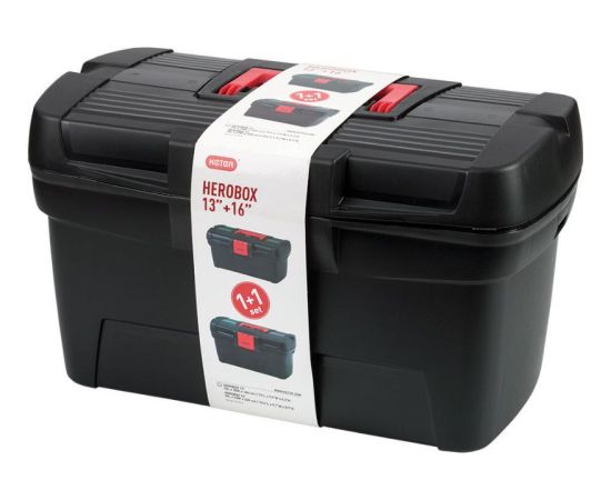 Curver Набор ящиков для инструментов 2шт. Herobox Basic 16"+13" Instrumentu kastes