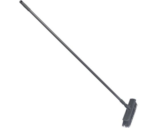 Sauber Āra birste ar kātu 34cm pelēka Telpu uzkopšana