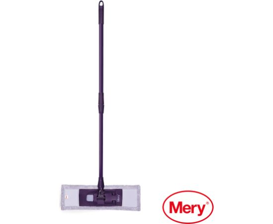 Mery Mikrošķiedru mops 45cm ar metāla kātu 140cm Telpu uzkopšana