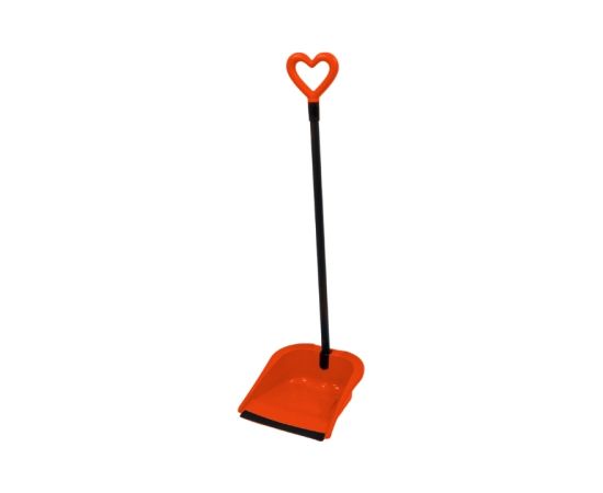 Gio`style Резиновый совок для волос Love 24,5x27x85 см, ассорти, 4 цвета Уборка помещений