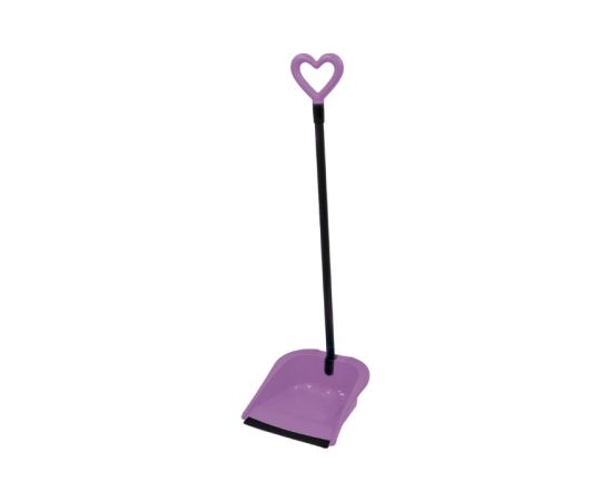 Gio`style Резиновый совок для волос Love 24,5x27x85 см, ассорти, 4 цвета Уборка помещений